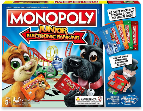 Juego De Mesa Monopoly Junior Electronico