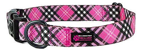 Max Y Neo Plaid Pattern Neo Dog Collar - Donamos Un X5y53