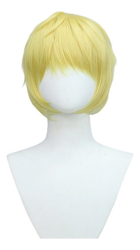 Vocaloid Kagamine Len Halloween Cosplay Peluca Pelo 37cm