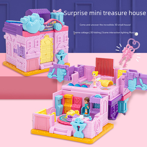 Qf2914-delicious Bakery - Set De Juego Mini Princess Villa C
