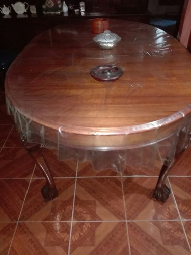 Mesa De Cedro Extensible Chipendale Imaculada 180 Por 105