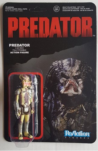 Figura De Depredador Attack Mode Reaction Super7 Nueva !!!