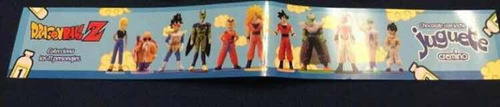Imagen 3 de 10 de Dragon Ball Z Chocolate Juguete Cremino Coleccion Completa