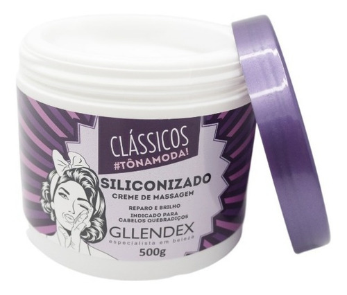 Mascara Reparación Y Brillo Siliconizado X500g Gllendex