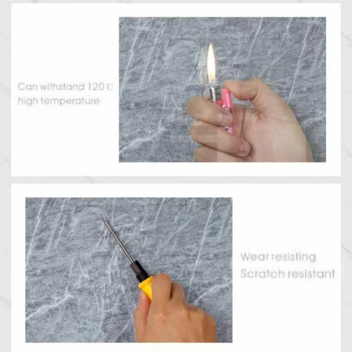 P Adesivo Anti-gordura Para Cooktop De Cozinha, Cinza Claro
