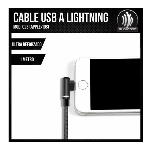 Cable Usb A Lightn Fichas L - 1 Metro Smartphone Zealot C2s