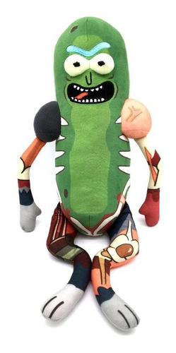 Imagen 1 de 2 de Peluche Rick And Morty - Pickle Rick 45cm