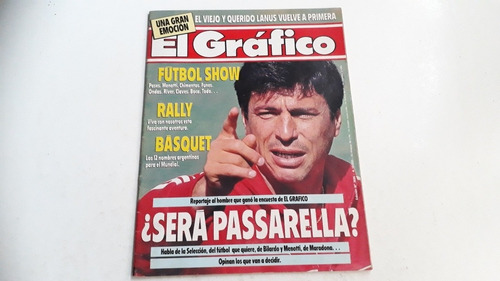 El Gráfico. Lanus Ascenso 1990. Muy Buen Estado