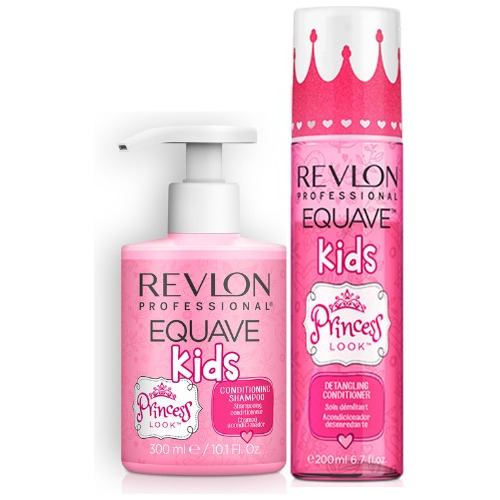 Shampoo + Acondicionador/desenredante Revlon Equave Princess