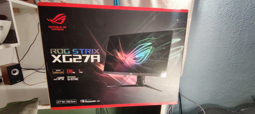 Monitor Gamer Asus Rog Strix Xg27aq Lcd 27  Negro 100v/240v