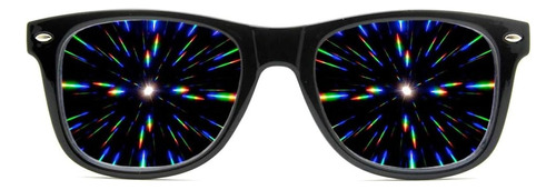 Glofx Ultimate Diffraction Glasses   3d Prism Rainbow Effect