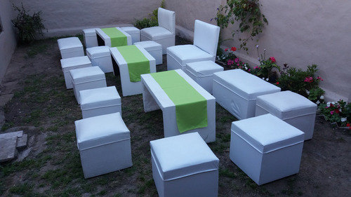 Alquiler De Puffs, Gazebos, Vajilla, Estufas. Zona Oeste
