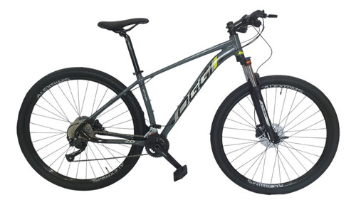 Bicicleta 29 Oggi 7.0 Ed Limitada 18 Velocidades 2025 Seguro Cor Cinza/preto/amarelo Tamanho Do Quadro 21