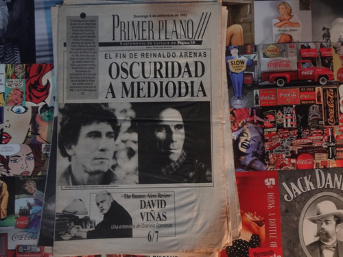 Suplemento Cultura Reinaldo Arenas David Viñas