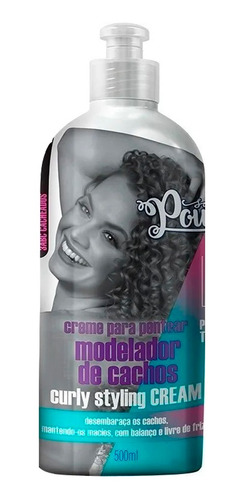 Modelador De Cachos Creme Curly Styling 500ml Soul Power