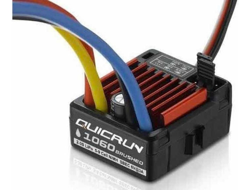Esc Hobbywing 1060 Quicrun 60a cepillado resistente al agua