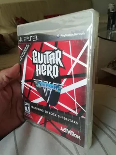 Guitar Hero Van Halen Ps3 100% Nuevo, Original Y Sellado