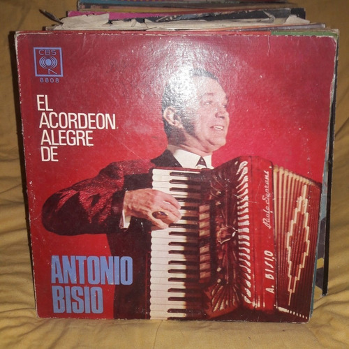 Vinilo Antonio Bisio El Acorden Alegre C1
