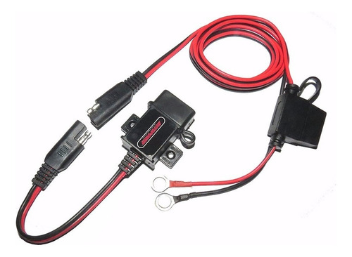 Cargador Usb Resistente Al Agua P/ Moto 3.1amp Montable Kit