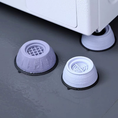Bases Protetora Máquina De Lavar Anti Vibração Kit 4 Pés