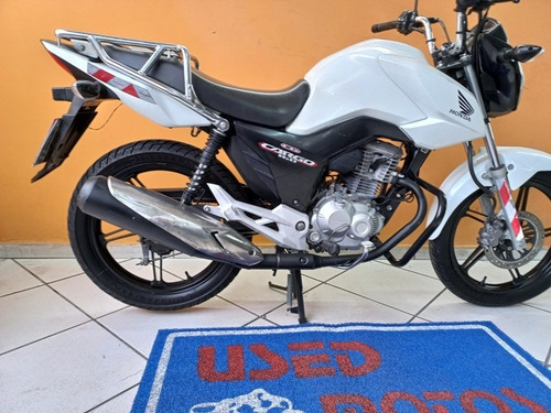 Imagem 5 de 10 de Honda Cg Cargo 160 2017 Branca