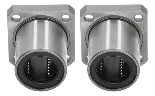 Rodamiento De Brida, 2 Piezas, Rodamientos De Bolas Lineales