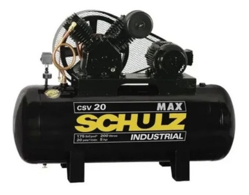 Compresor De Aire Marca Schulz 5hp 200lts