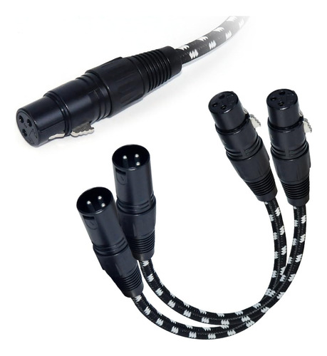Vandesail Cable Xlr, Paquete De 2 Cables De Microfono De 6 P