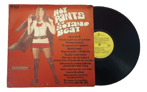 Hot Pants En Sotano Beat - Disco Vinilo