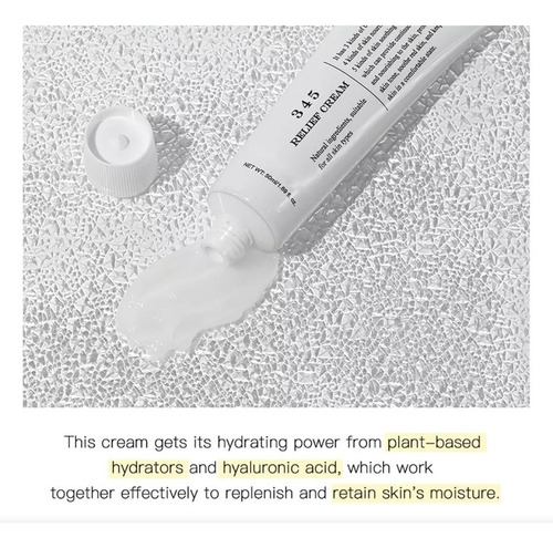 Crema De Alivio Mz 345, Crema Reparadora Intensiva 345