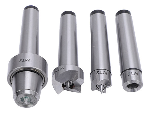 Wood Lathe Drive Center Set 4 Pcs Spur Cup Mt2 Live And