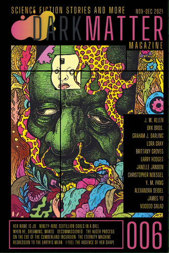 Dark Matter Magazine Issue 006, De Carroll, Rob. Editorial Lightning Source Inc, Tapa Blanda En Inglés