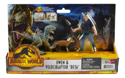 Jurassic World Dominion Owen Y Velociraptor Beta @@