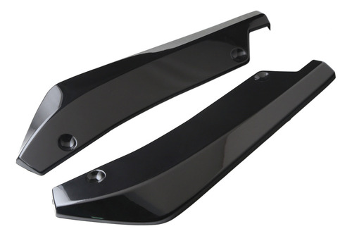 P 2x Car Auto Bumper Lip Diffuser Splitter Canard Protector