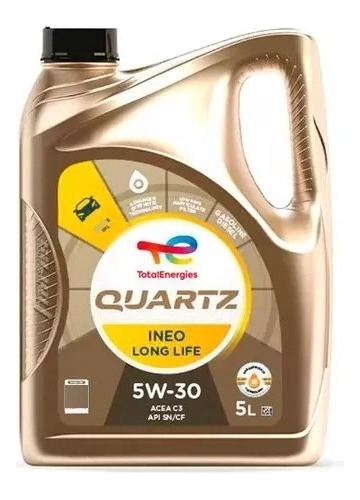 Total Quartz Ineo Long Life 5w30 Sintetico Para Dpf 5l