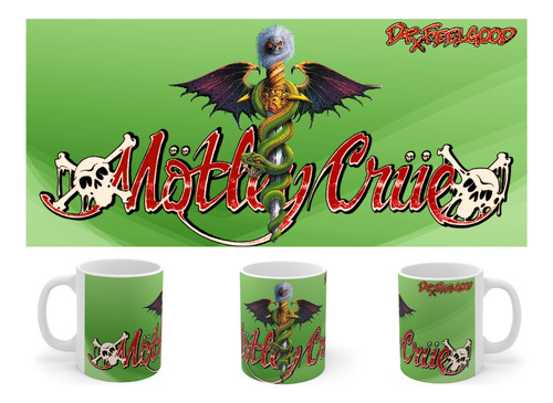 Rnm-0066 Taza Tazon Motley Crue - Dr. Feelgood