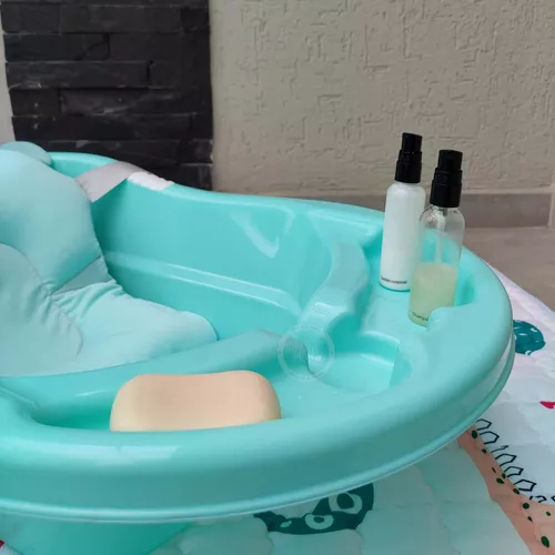 Cojin malla acolchada para tina bañera de bebe ergonómica INDUHOGAR