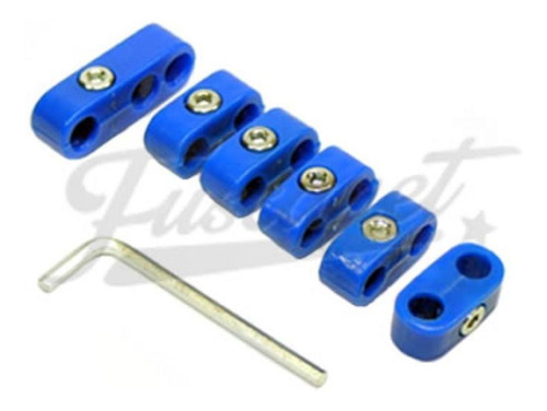 Vw Fusca Separador Cables Bujias Empi 7mm Azul