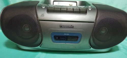 Fo Panasonic Radio Cassettera Rx-d29 Boombox Operativo