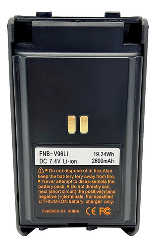 Vbll Reemplazo Fnb-v96 2600mah Li-ion Bateria Recargable Par