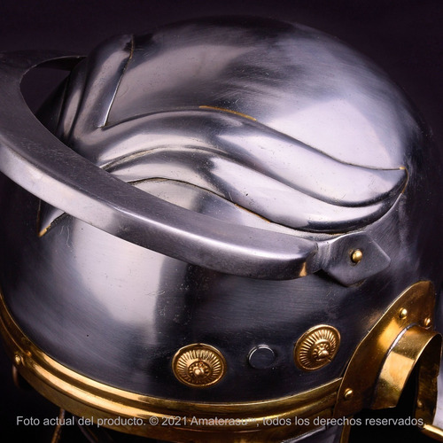 Imagen 6 de 8 de Casco Romano Imperial Tipo Gallic H Espada Gladius
