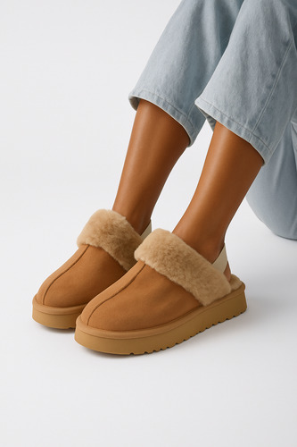 Pantuflas Pantu Invierno Mujer Con Peluche