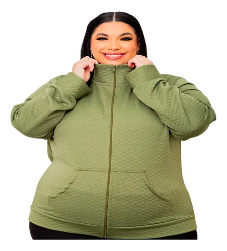 Casaco Blusa De Frio Plus Size Metalass Quentinho G2 G3 G4
