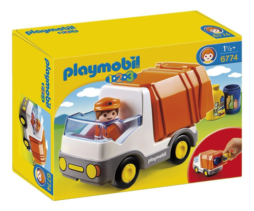 Playmobil 1.2.3 Camión De Reciclaje