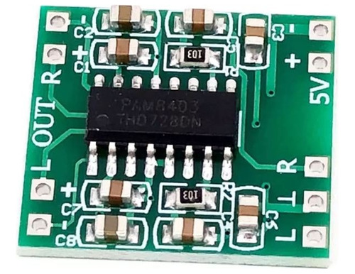 Modulo Mini Amplificador Audio 5v Pam8403 Arduino