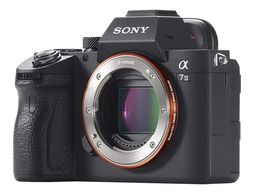 Imagen 2 de 4 de Sony Alpha 7 III ILCE-7M3 sin espejo color negro
