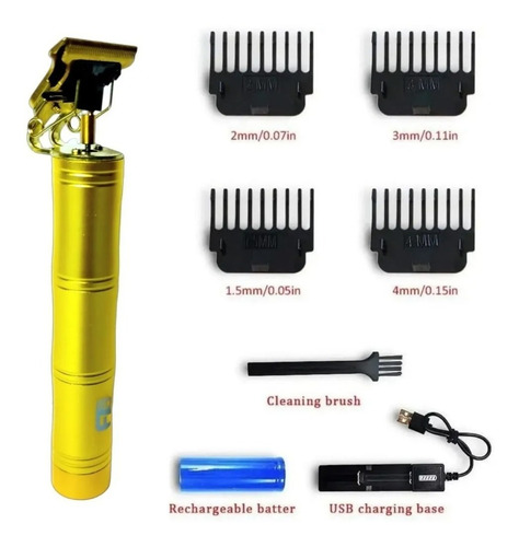 Imagen 5 de 6 de Cortadora Y Perfiladora De Pelo Eléctrica Recargable Hombres
