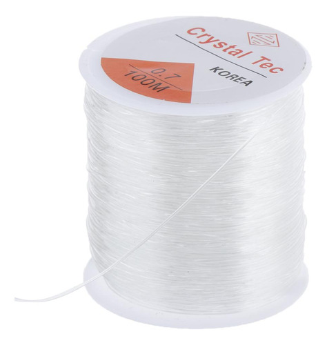 2 Rollos De Hilos Elásticos Transparentes Para Hacer Joyas,