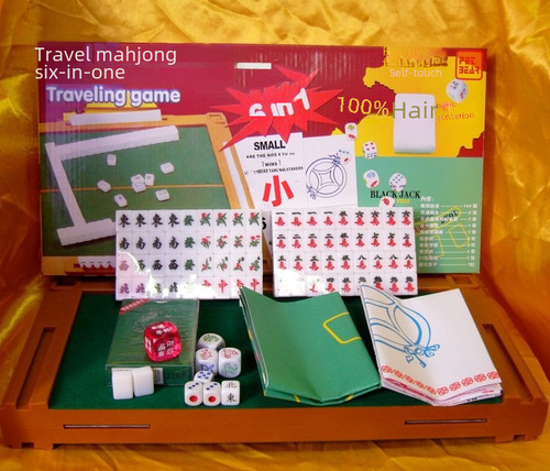 Ampliar La Versión Grabada De Six In One Travel Mahjong