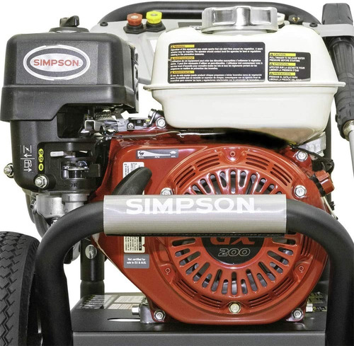 Imagen 5 de 7 de Simpson 61014 Hidrolavadora Gasolina Comercial 3500 Psi